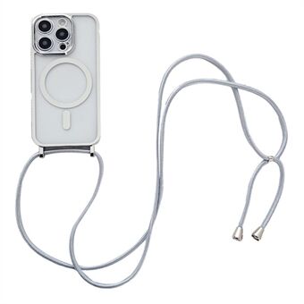 Voor iPhone 12 Pro Magnetische Hoes Crossbody Lanyard TPU Telefoonhoesje