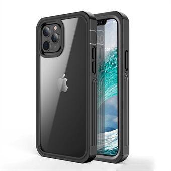 Volledige lichaamsbescherming, harde pc-cover Shell Ingebouwde PET-screenprotector voor iPhone 12 Pro Max 6,7 inch