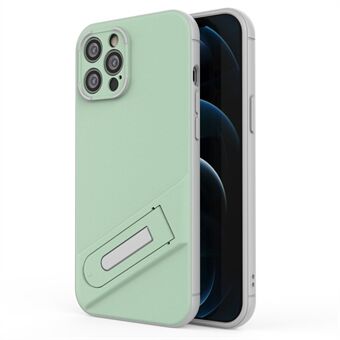 For iPhone 12 Pro Max 6.7 inch Kickstand Function PC+TPU Precise Cutout Phone Case Protective Shell