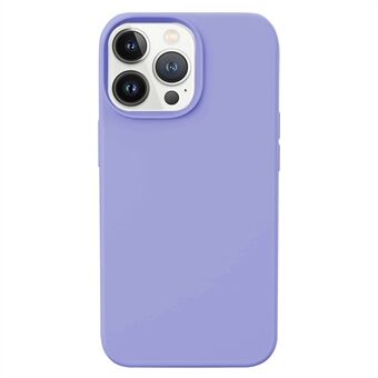 KALEBOL KLB-YTGJ001 Voor iPhone 12 Pro Max Hoes Effen Kleur Vloeibaar Silicone+PC Telefoonhoesje