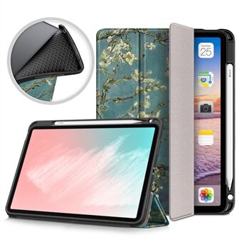 Patroondruk PU-leer Drievoudig met pennenvak Tablethoes voor Apple iPad Air (2020) / iPad Air 4 / iPad Air (4e generatie)