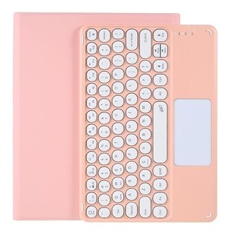 Bluetooth-toetsenbord Touchpad lederen Stand Cover Shell-hoes voor iPad Air (2020) 10.9 "