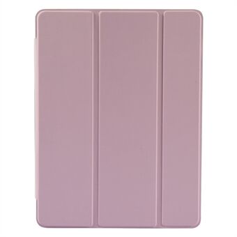 Transparante TPU + PU lederen hoes met penopening voor iPad 10.2 (2020)