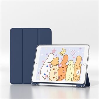 Triple Stand PU lederen pensleuf cover voor iPad 10.2 (2019) / (2020)