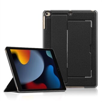 Voor iPad 10.2 (2019) / (2020) / (2021) PU-leer gecoate TPU-tablethoes Roterende as Kickstand Cover