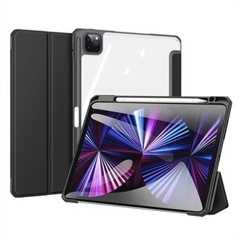 DUX DUCIS TOBY Serie Tri-fold Stand Lederen Smart Tablet Beschermhoes Cover voor iPad Pro 11 (2021/2020/2018)