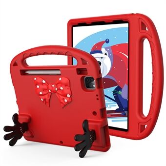 Voor iPad Air (2022)/(2020)/iPad Pro 11-inch (2021)/(2020)/(2018) Mini Palmvorm Standaard Handvat EVA-hoes Schokbestendige tablethoes met balpen