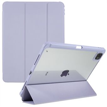 Voor iPad Pro 11-inch (2018) / (2020) / (2021) / (2022) Beschermhoes PU-leer + TPU + acryl Tablethoes Drievoudige Stand Schokbestendige hoes