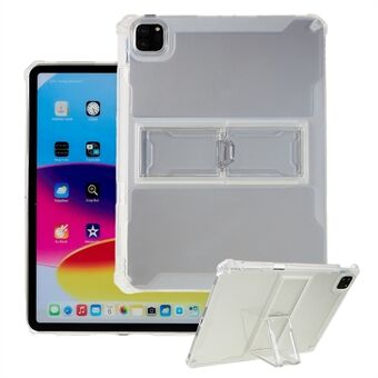 Voor iPad Pro 11-inch (2018) / (2020) / (2021) / (2022) tablet TPU-hoes met standaard doorzichtige beschermhoes