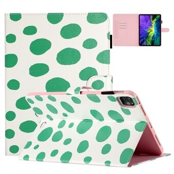 Voor iPad Pro 11-inch (2018) / (2020) / (2021) / (2022) / iPad 10.9 (2022) Schokbestendige hoes Dot Printing PU lederen tablethoes