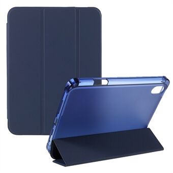 Stand PU-leer + TPU-tabletbeschermhoes Shell met balpen voor iPad mini (2021)