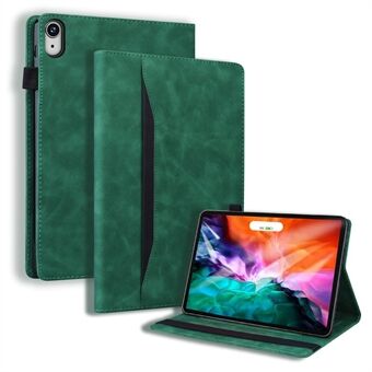 Voorvak Zakelijke stijl PU lederen portemonnee Stand tablet beschermhoes voor iPad mini (2021)