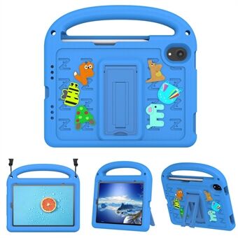 Voor mini (2021) Case Cartoon Design Schokbestendig EVA+PC Tablet Cover met Standaard, Riem