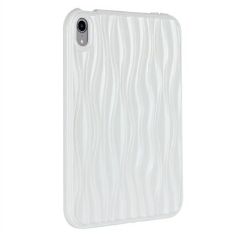 Wave Texture tablet-beschermhoes voor iPad mini (2021), flexibele TPU-achterkant voor tablet