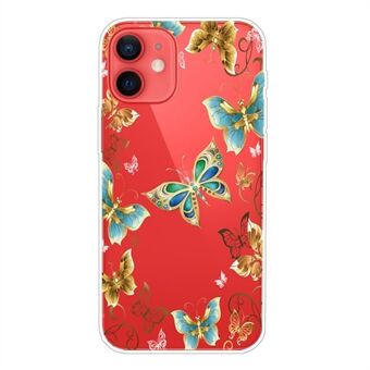 Zachte, flexibele TPU-schokbestendige hoes met schattige telefoonhoes met patroonprint voor iPhone 13 6.1 Inch