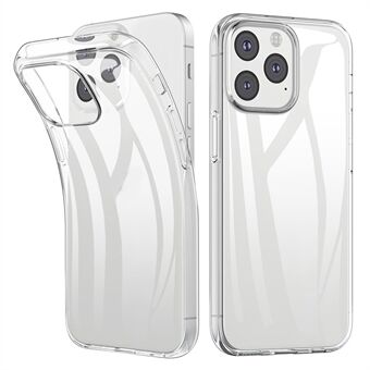 Transparante beschermhoes tegen vingerafdrukken Zachte TPU-hoes voor mobiele telefoon voor iPhone 13 6.1 inch