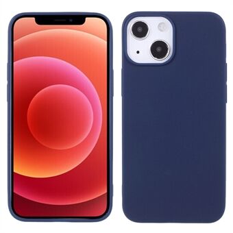 Mat zachte TPU-cover voor iPhone 13 - Donkerblauw