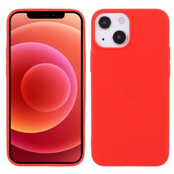 Mat zachte TPU-cover voor iPhone 13 - Rood