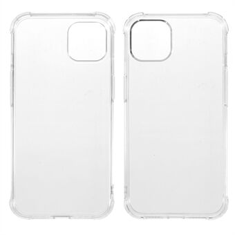 Valbestendige transparante flexibele TPU-telefoonhoes voor iPhone 13 met een scherm van 6,1 inch.