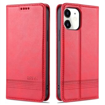 AZNS PU lederen schokbestendige Stand magnetische portemonnee en standaard ontwerphoes voor iPhone 13 6.1 Inch