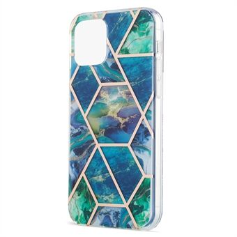 2.0 mm IMD ambachten galvaniseren marmer patroon afdrukken TPU mobiele telefoon hoes voor iPhone 13 6.1 Inch