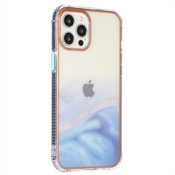 Starry Sea Marble Pattern Acryl + TPU Phone Hybrid Cover Cover voor iPhone 13 6.1 inch