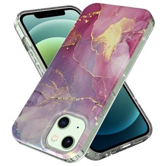 GW18 IMD Sparkling Power Decor IMD Marble Pattern Cell Soft TPU Phone Cover voor iPhone 13 6.1 Inch