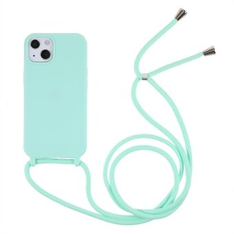 Anti- Scratch TPU-telefoonhoes met verstelbaar snoer voor iPhone 13 6,1 inch