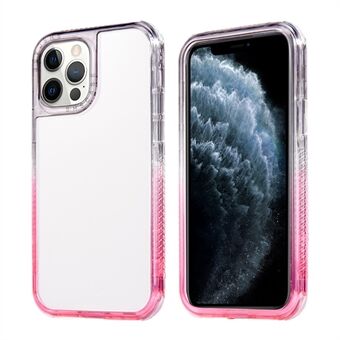 Anti-val stijlvol duurzaam tweekleurig frame harde pc + TPU telefoonhoes voor iPhone 13 6,1 inch