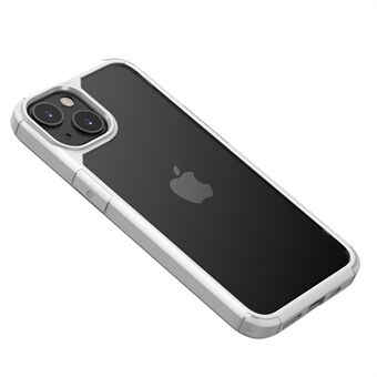 Slanke anti- Scratch transparante harde hoes voor iPhone 13 - wit