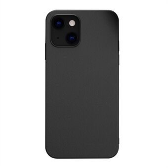 Litchi Texture PU-leer gecoate PC + TPU telefoonhoes voor iPhone 13 6.1 inch