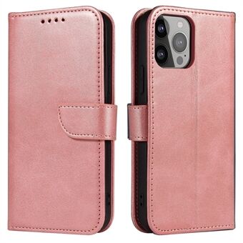 Kwaliteit PU-leer + TPU-telefoonhoesje Portemonnee-ontwerp telefoonhoes voor iPhone 13 6.1 inch