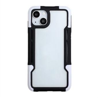 Valbestendig TPU + acryl Hybride hoesje Achterkant van mobiele telefoon voor iPhone 13 6.1 inch