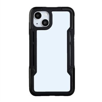 Valbestendig TPU + acryl Hybride hoesje Achterkant van mobiele telefoon voor iPhone 13 6.1 inch