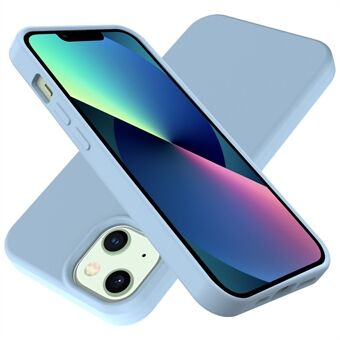 GW18-P Anti-vingerafdruk flexibel TPU-telefoonhoesje Telefoonhoesje voor iPhone 13 - babyblauw