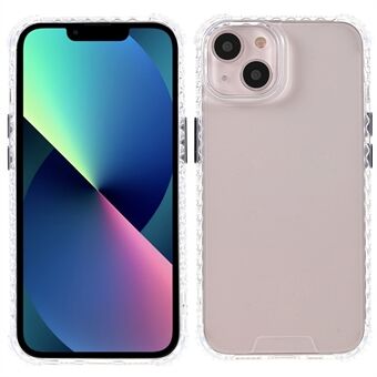 Valbestendig glanzend kristalhelder acryl + TPU telefoonhoesje voor iPhone 13 6.1 inch