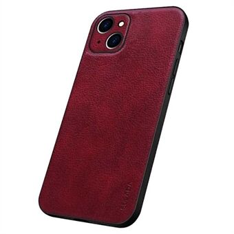 SULADA PU lederen telefoonhoes voor iPhone 13 - rood