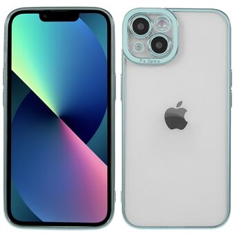 Nauwkeurige uitsparing transparant verzinkt Valbestendige TPU-telefoonhoes voor iPhone 13 6.1 inch