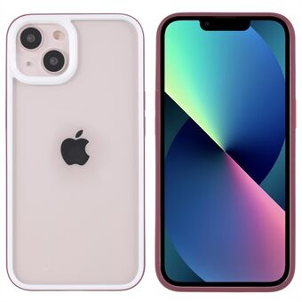 QW Optimal Shield Series voor iPhone 13 6,1 inch transparante acryl achterkant + TPU frame Anti-drop mobiele telefoon cover