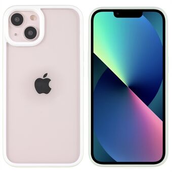 QW Optimal Shield Series voor iPhone 13 6,1 inch transparante acryl achterkant + TPU frame Anti-drop mobiele telefoon cover