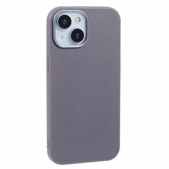 Voor iPhone 13 Hoesje Metalen Lens Frame Textuur TPU Schokbestendige Telefoonhoes