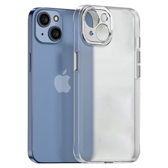 Anti-val schokbestendig hoesje voor iPhone 13 6,1 inch mat, dun hoesje Nauwkeurige uitsparing TPU + pc-telefoonhoes