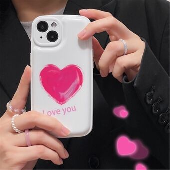 Voor iPhone 13 6.1 inch IMD Cartoon Patroon Beschermhoes Airbag Ontwerp Schokbestendig TPU Back Case