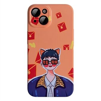 Voor iPhone 13 6,1 inch cartoon patroon telefoonhoes anti Scratch beschermende mobiele telefoonhoes