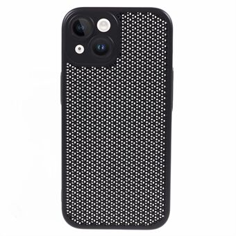 KSTDESIGN Icenets-serie voor iPhone 13 Warmteafvoer Telefoonhoesje Hard PC Schokbestendige hoes met lensfilm