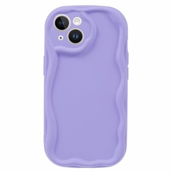 Voor iPhone 13 hoesje Anti-kras Candy Color Zachte TPU Rubberen Telefoonachterkant