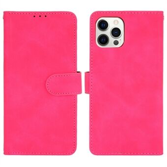 Skin-touch PU lederen portemonnee hoesje Flip beschermende telefoonhoes met riem voor iPhone 13 Pro 6.1 Inch