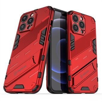 Drop-getest Kickstand Hybrid Hard PC Back Cover Soft TPU Bumper Beschermhoes voor iPhone 13 Pro 6.1 inch