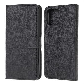 Wallet Design Litchi Texture Drop-Resistente lederen beschermhoes voor iPhone 13 Pro 6,1 inch