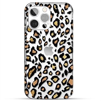 KINGXBAR Glitterpoeder IMD Design TPE + PC + TPU Hybride schokbestendige achterkant voor iPhone 13 Pro 6.1 inch